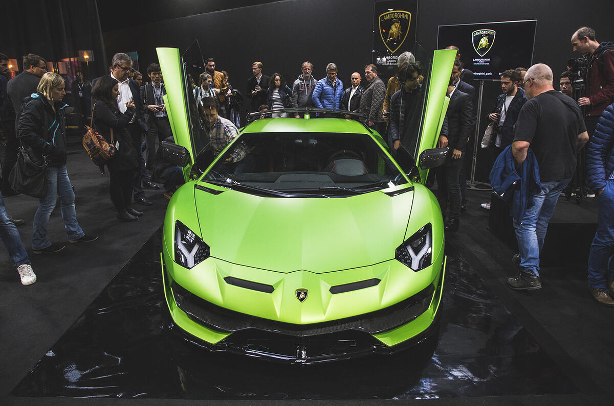 759bhp Lamborghini Aventador Svj Shown In Paris Autocar