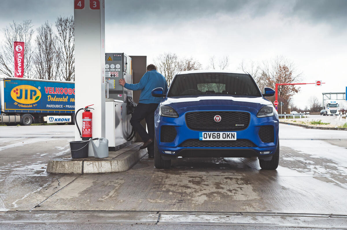 Jaguar E-Pace road trip to Graz, Austria