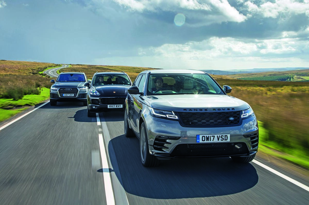 Range Rover Velar vs Porsche Cayenne vs Audi Q7 luxury