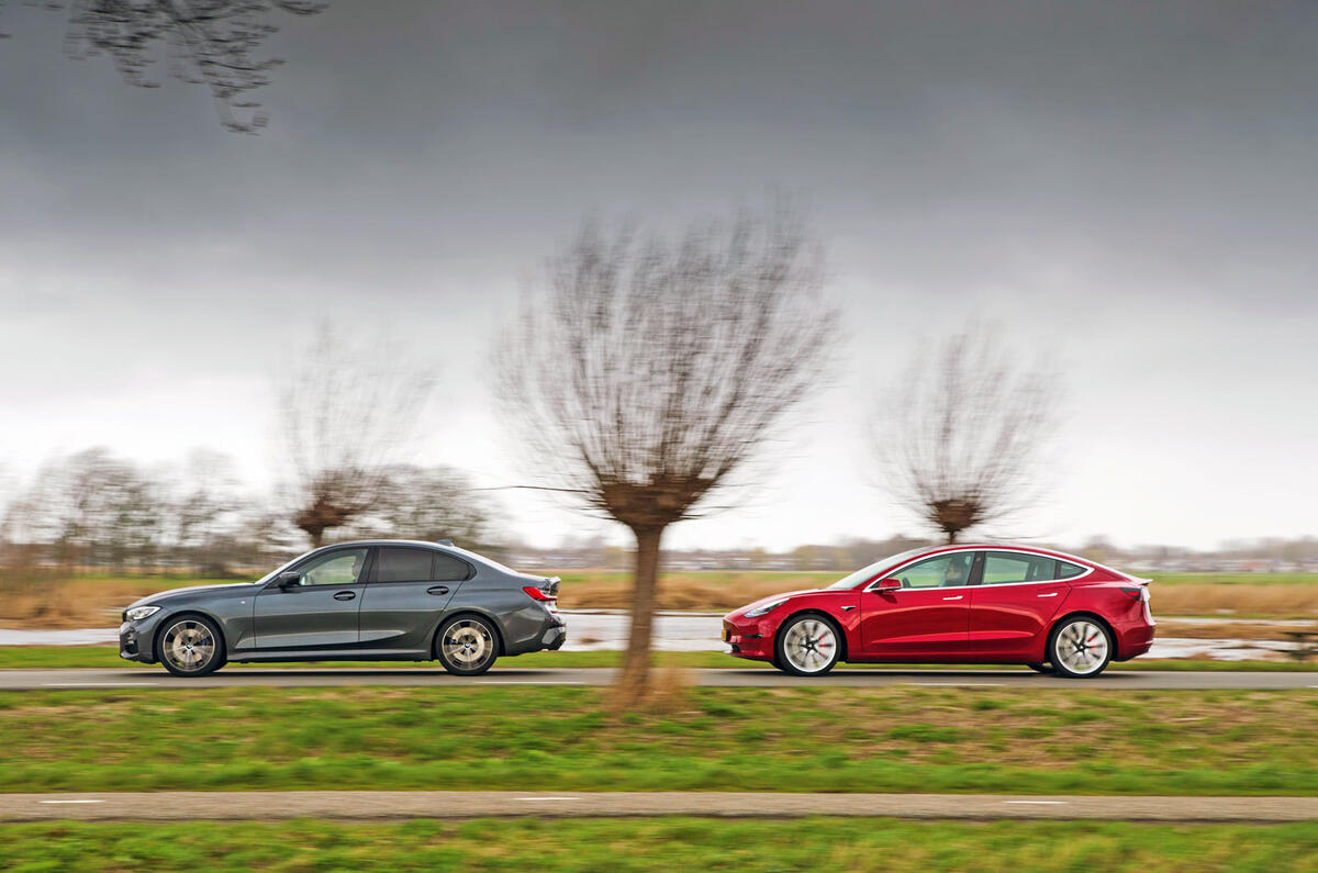 2019 Tesla Model 3 vs new BMW 3 Series