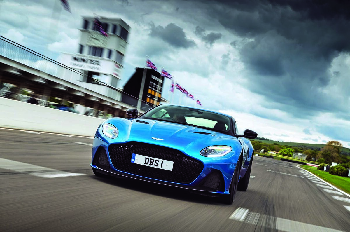 Aston Martin DBS Superleggera driven at Goodwood Circuit