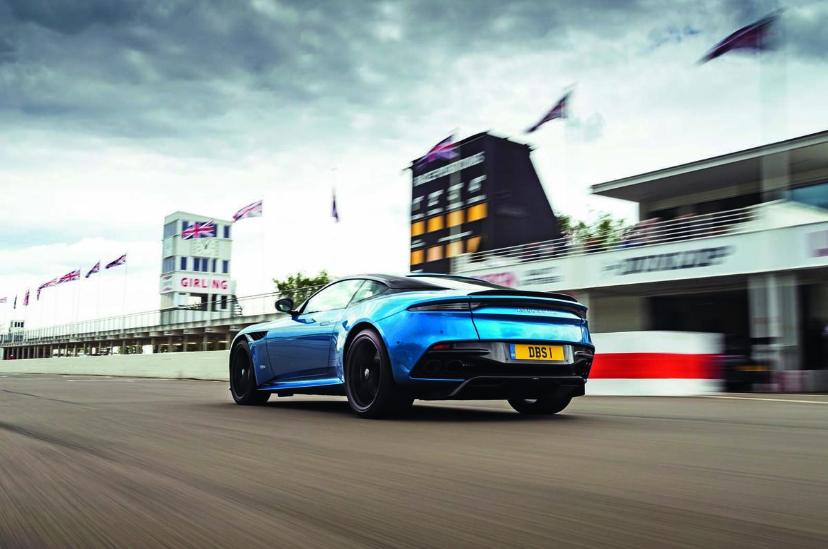 Aston Martin DBS Superleggera driven at Goodwood Circuit