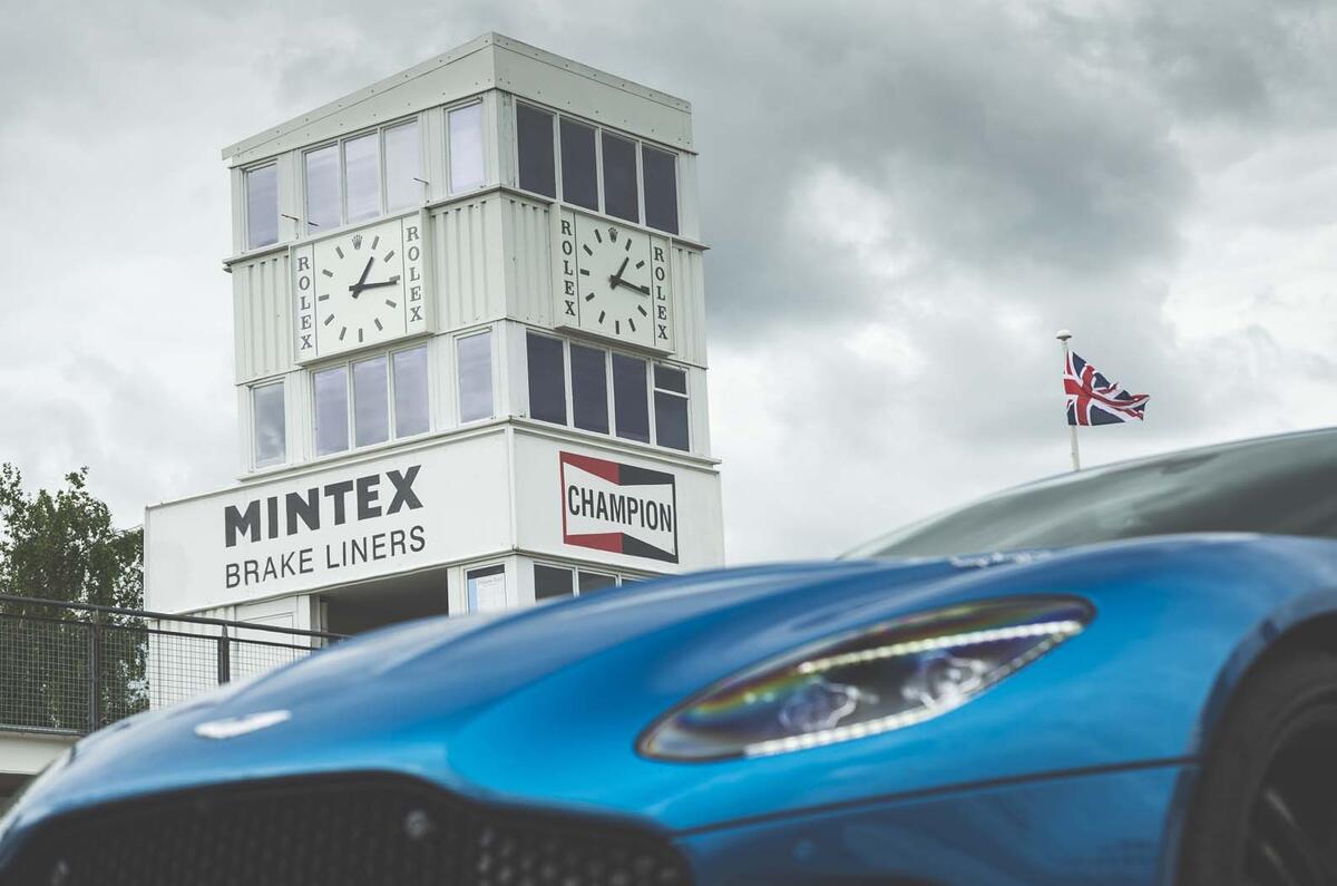 Aston Martin DBS Superleggera driven at Goodwood Circuit