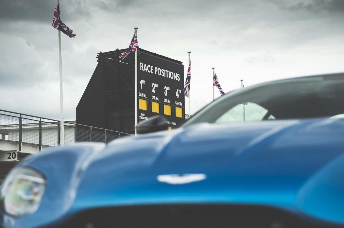 Aston Martin DBS Superleggera driven at Goodwood Circuit