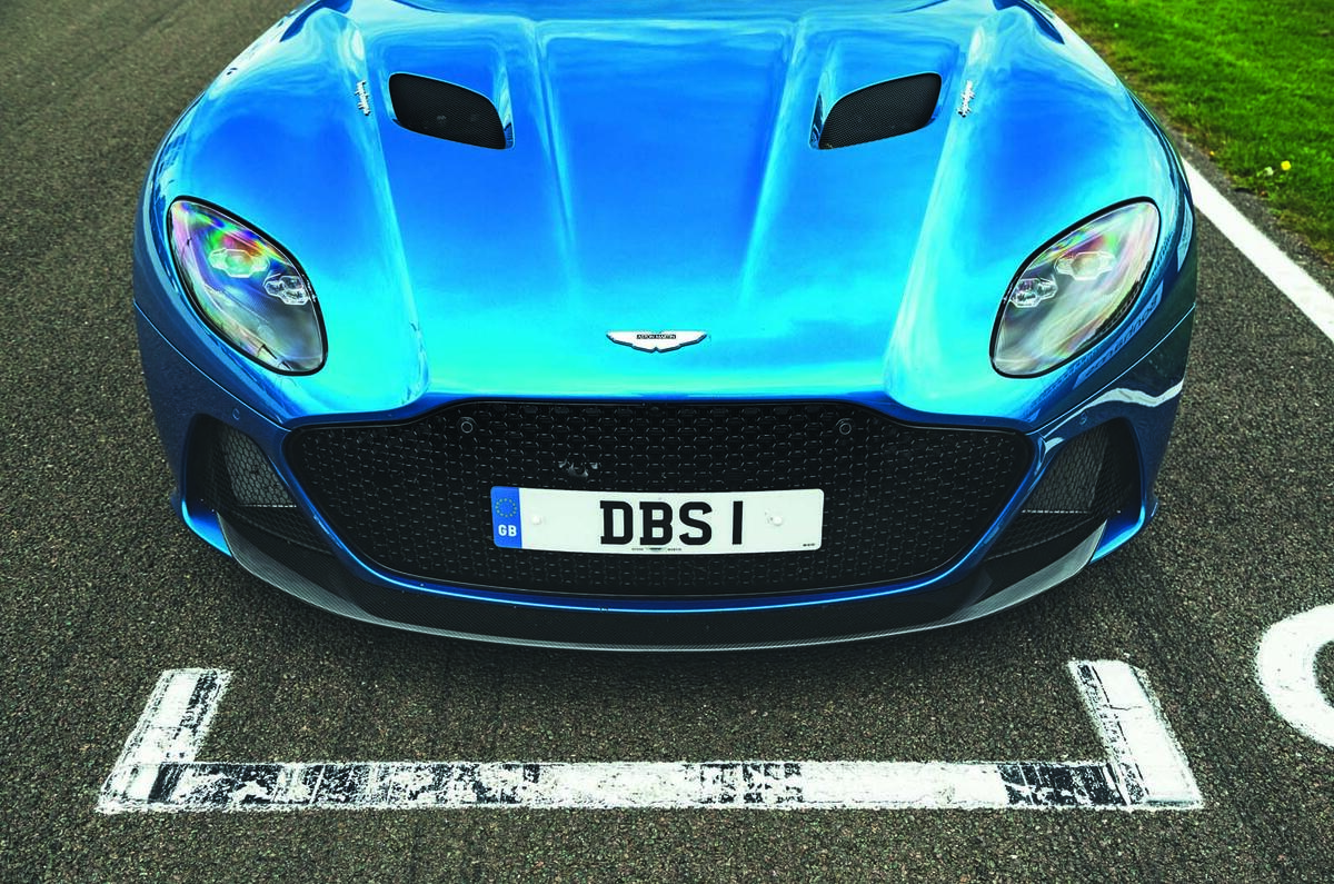 Aston Martin DBS Superleggera driven at Goodwood Circuit