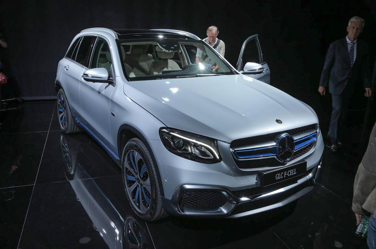 Mercedes-Benz GLC F-Cell unveiled | Autocar Mercedes-Benz GLC F-Cell unveiled | Autocar
