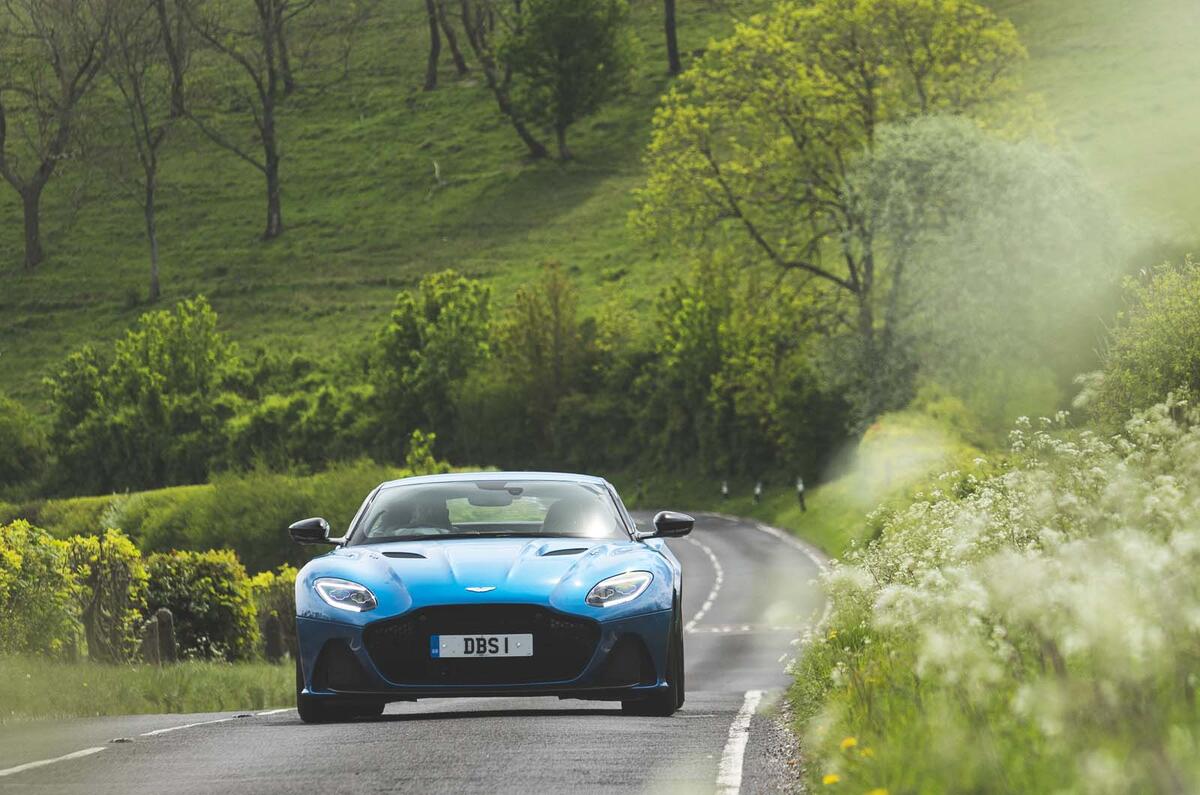 Aston Martin DBS Superleggera driven at Goodwood Circuit