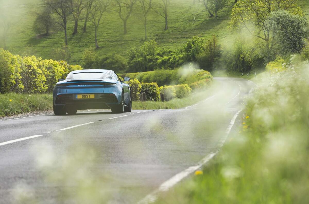 Aston Martin DBS Superleggera driven at Goodwood Circuit