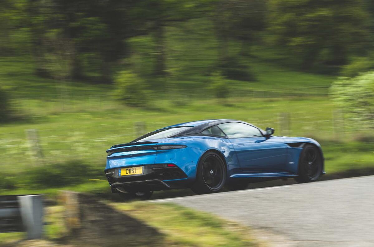 Aston Martin DBS Superleggera driven at Goodwood Circuit