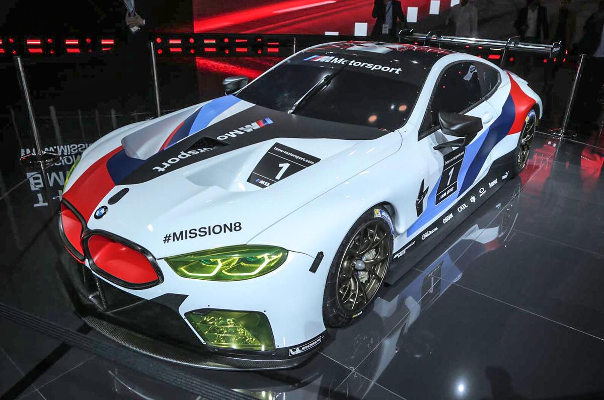  BMW M8 GTE 2018 racer ofrece un primer vistazo de la próxima Serie 8 |  automóvil