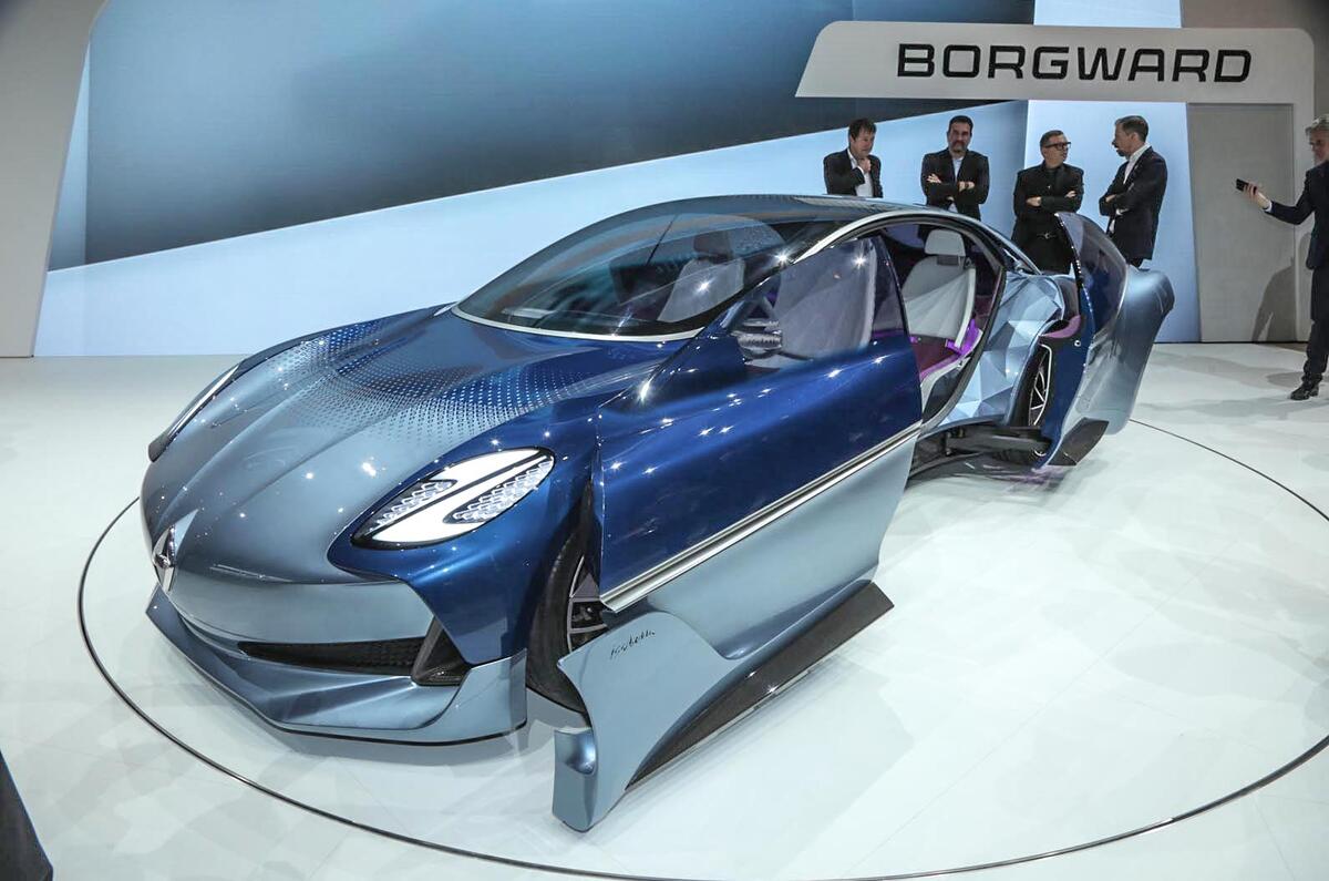 Borgward Isabella Unveiled As All Electric Four Door Design