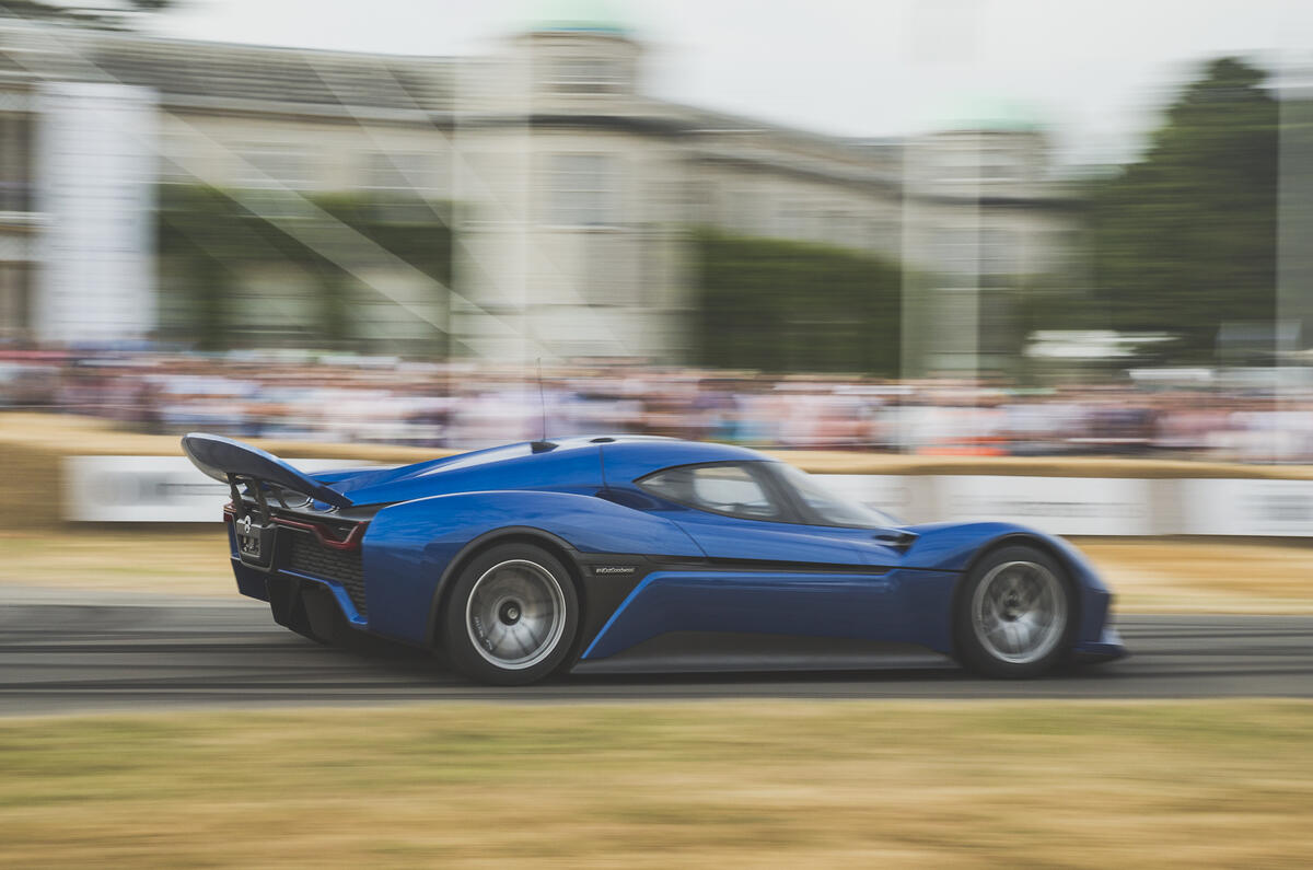Nio EP9 Goodwood Festival of Speed hill climb