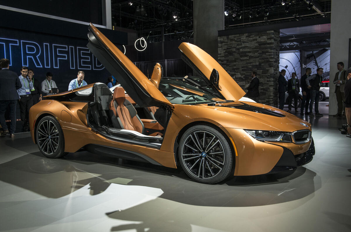 BMW i8 Roadster priced from £124,735 | Autocar