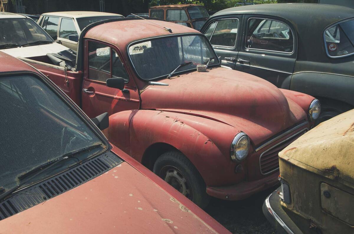 Scrap Car Junkies The Men Hoarding Old Cars Autocar