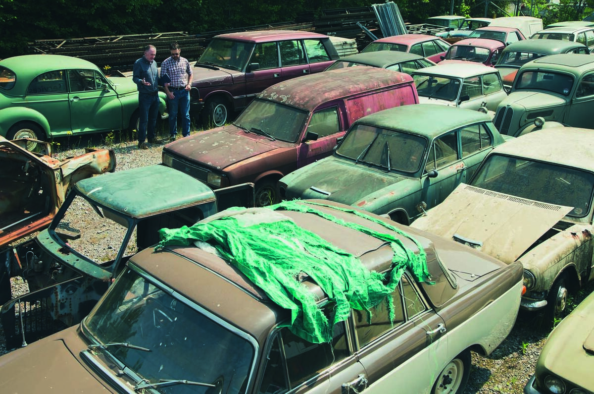 Wallpaper Scrap Car Junkies The Men Hoarding Old Cars Autocar For Android