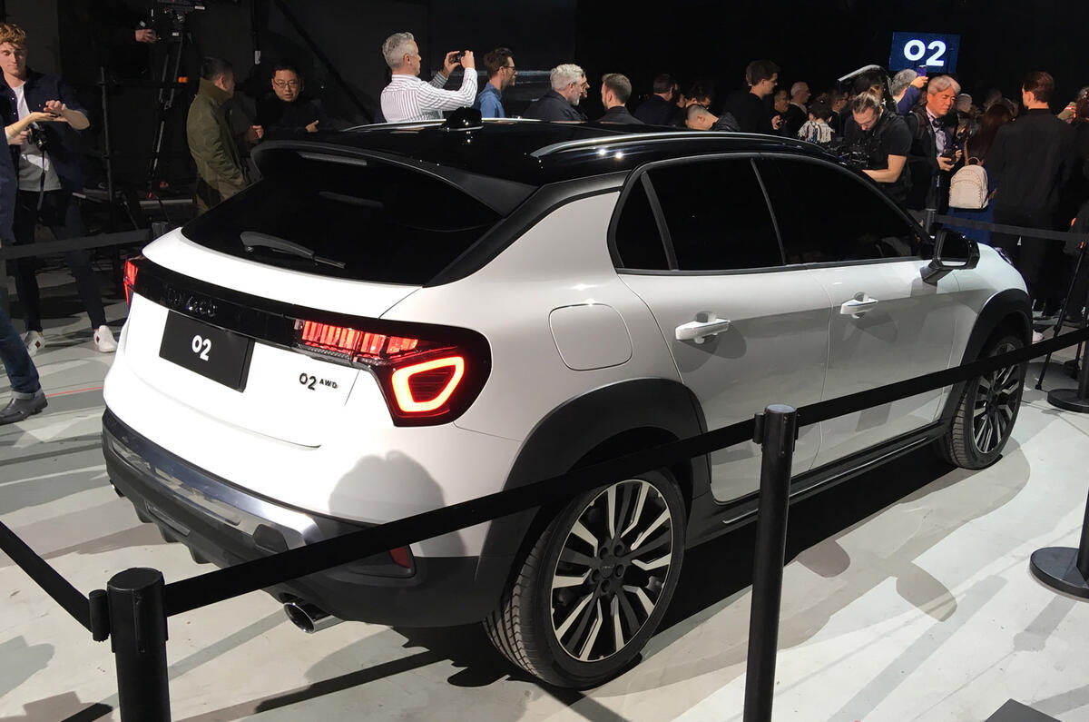 Lynk & Co 02 unveiled as a European crossover Lynk & Co 02 unveiled as a European crossover