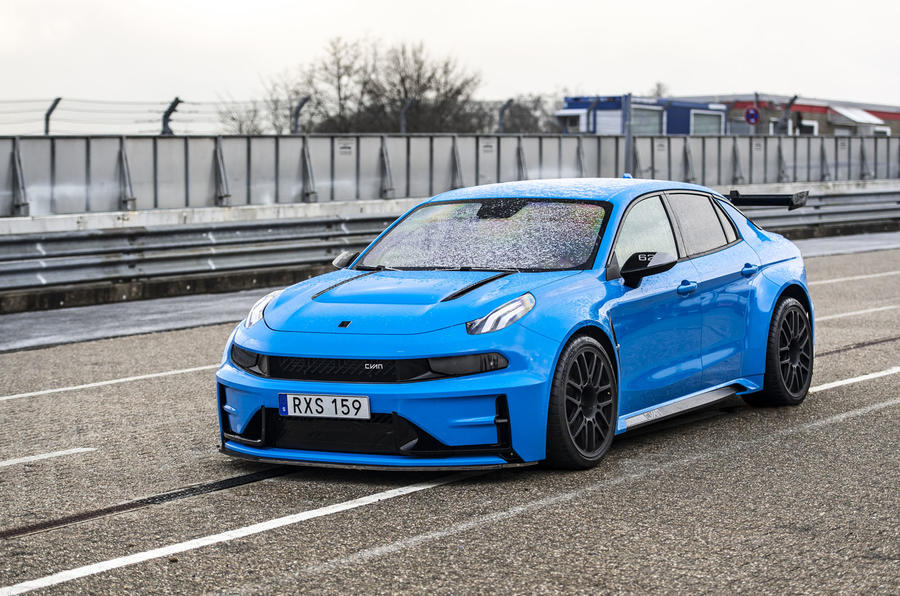 Lynk Co 03 Cyan Concept Is Fastest Four Door At Nurburgring Autocar