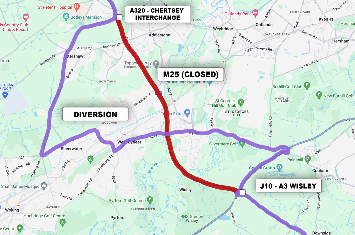 Drivers To Be Affected As M25 Section To Close This Weekend Autocar drivers-to-be-affected-as-m25-section-to-close-this-weekend-autocar