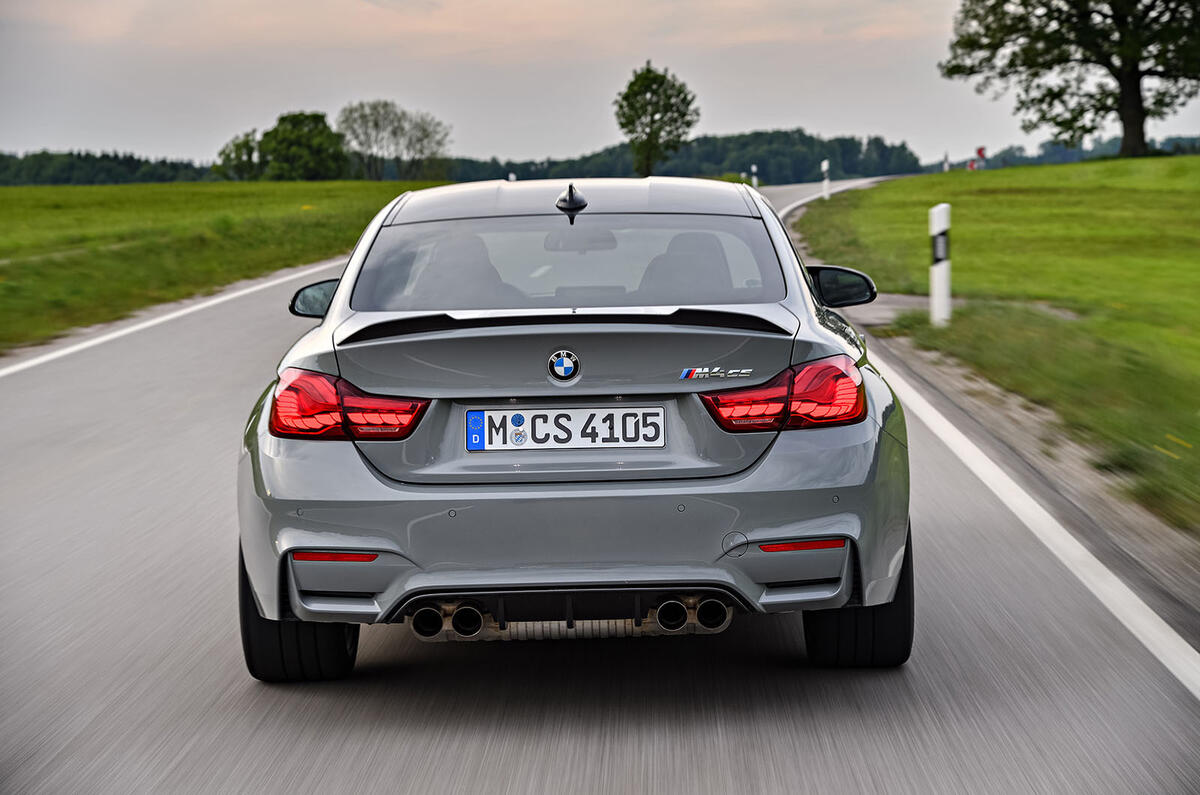 BMW M4 CS rear end