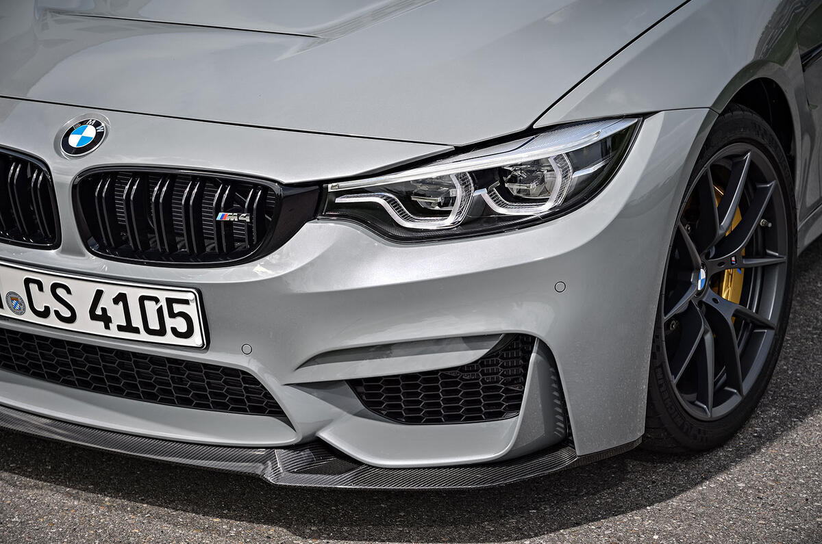 BMW M4 CS LED headlights