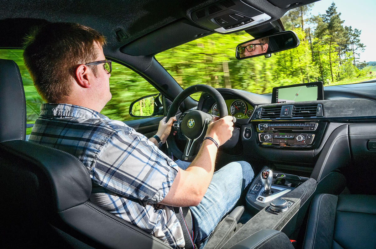 Driving the BMW M4 CS