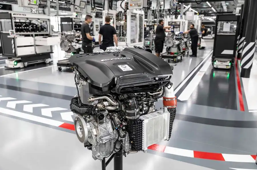 MercedesAMG unveils most powerful fourcylinder engine ever Autocar