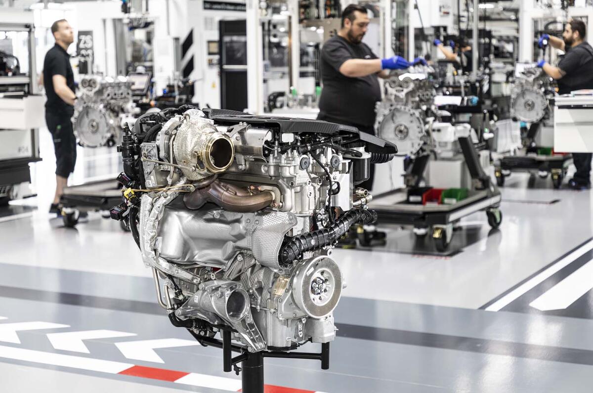 Mercedes Amg Unveils Most Powerful Four Pot Engine Ever