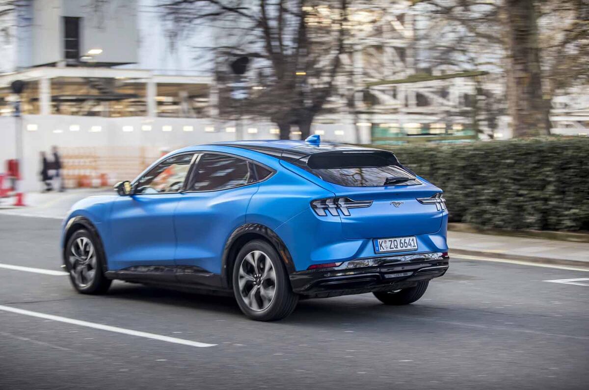 Ford Mustang Mach E rear 3/4