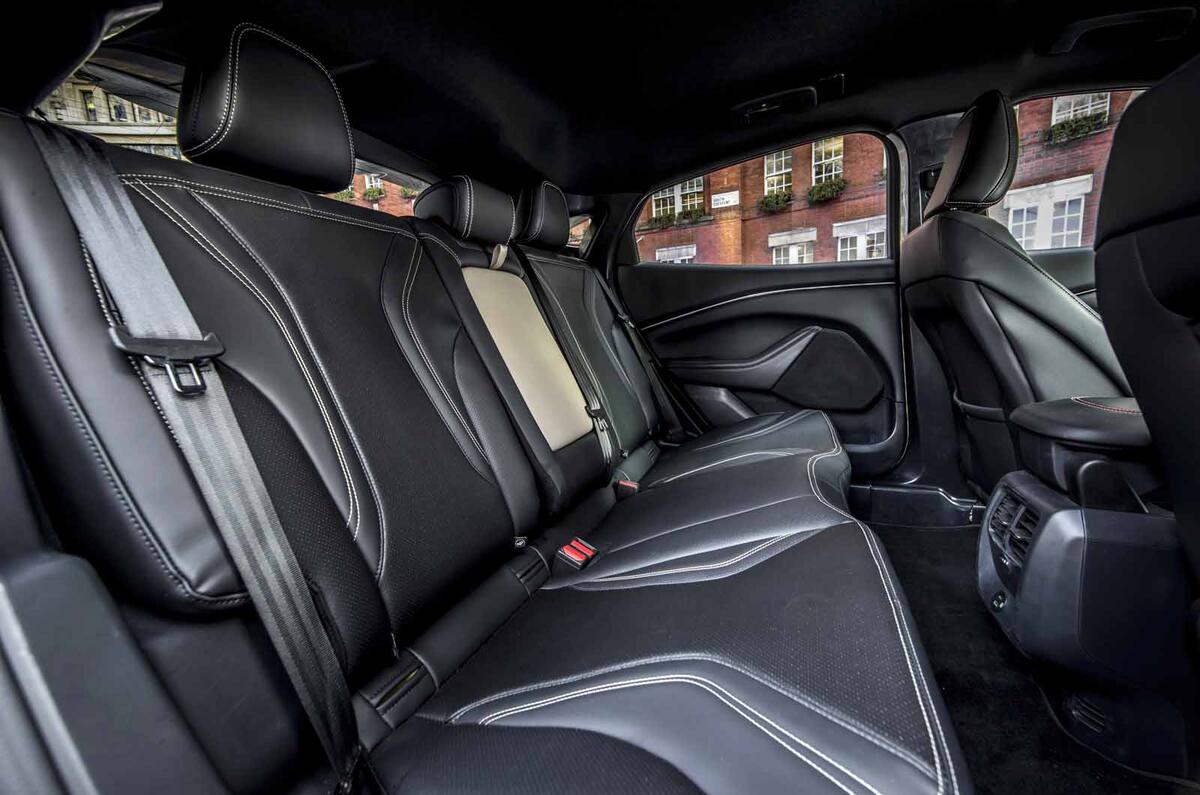 Ford Mustang Mach E rear seats