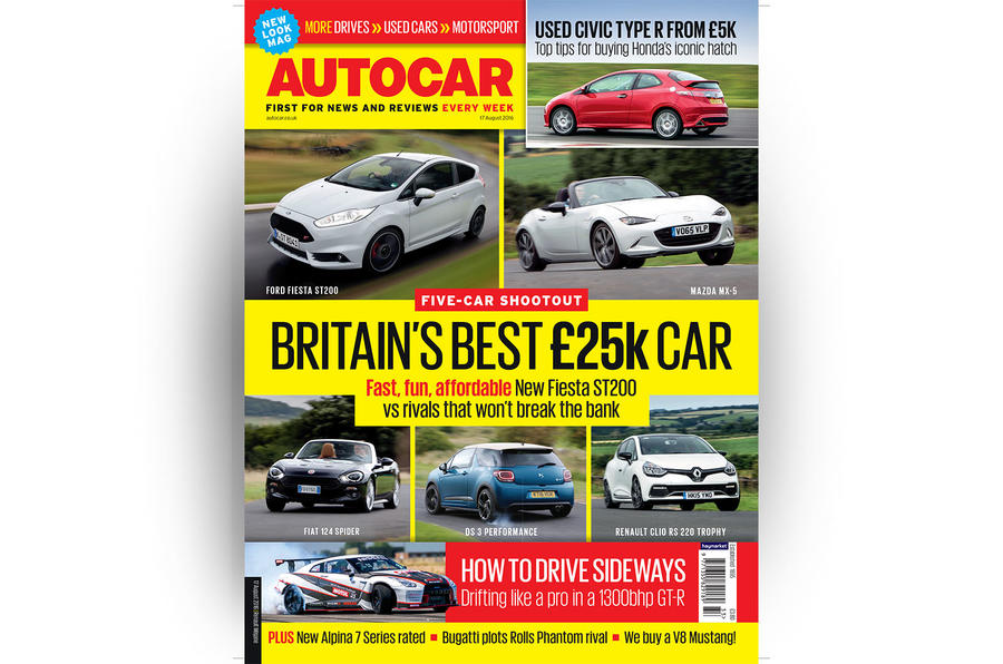 Autocar magazine 17 August 