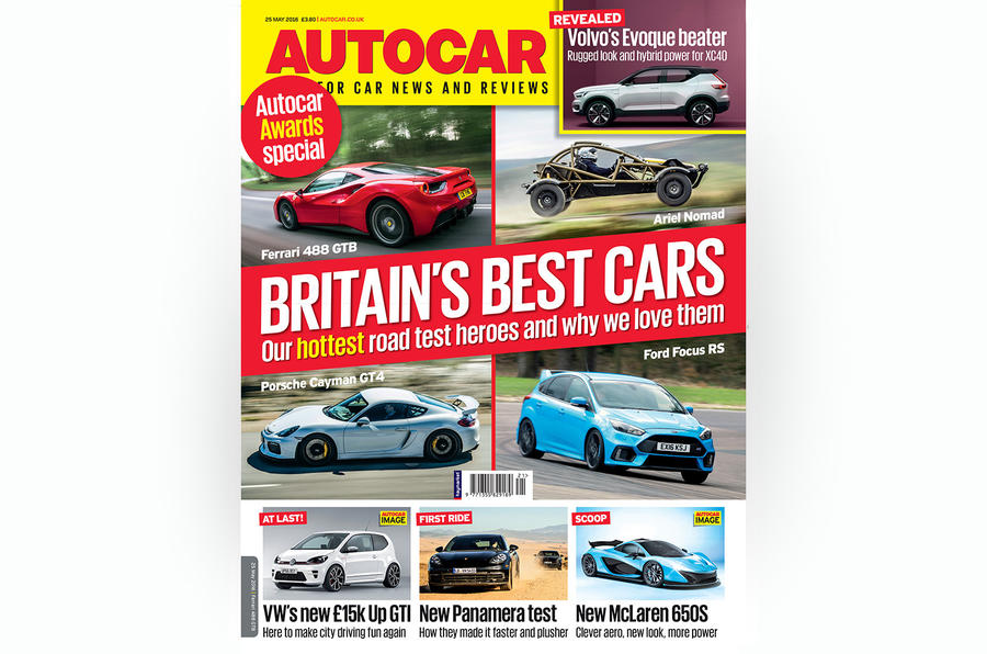 Autocar magazine 25 May - on sale now
