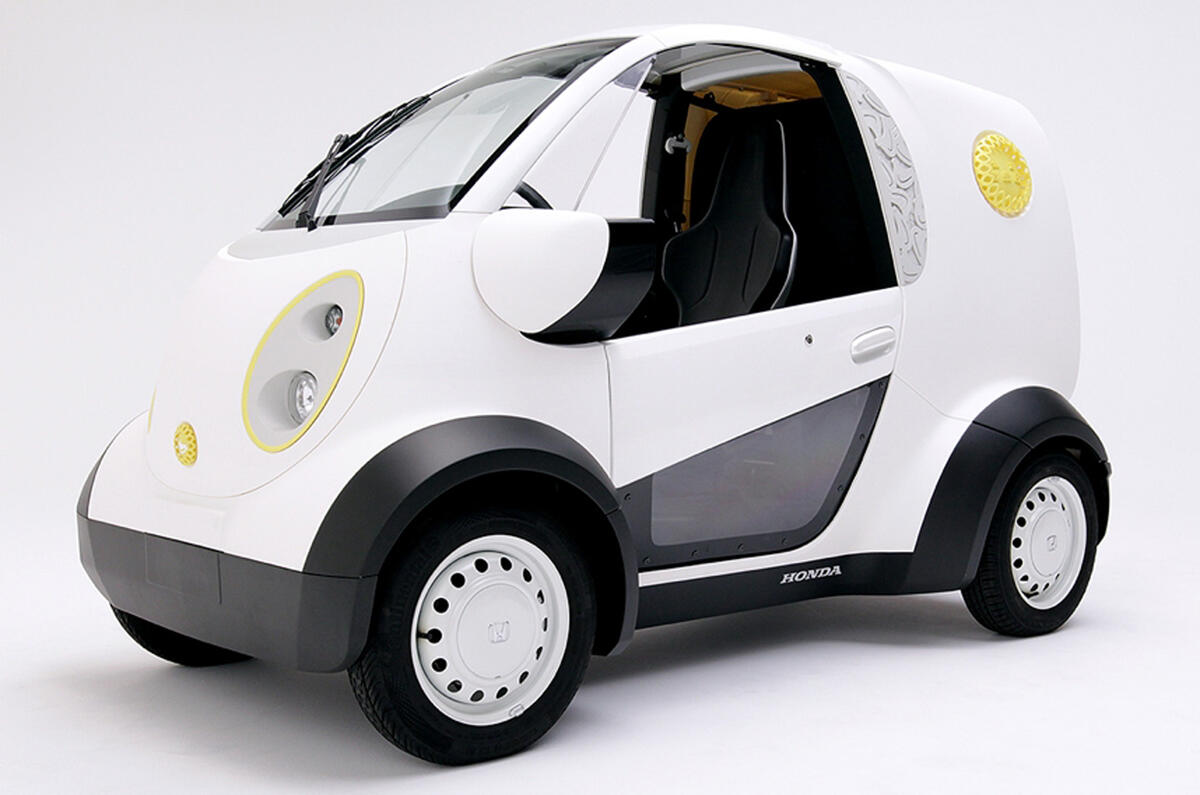 Honda reveals 3D printed electric car Autocar