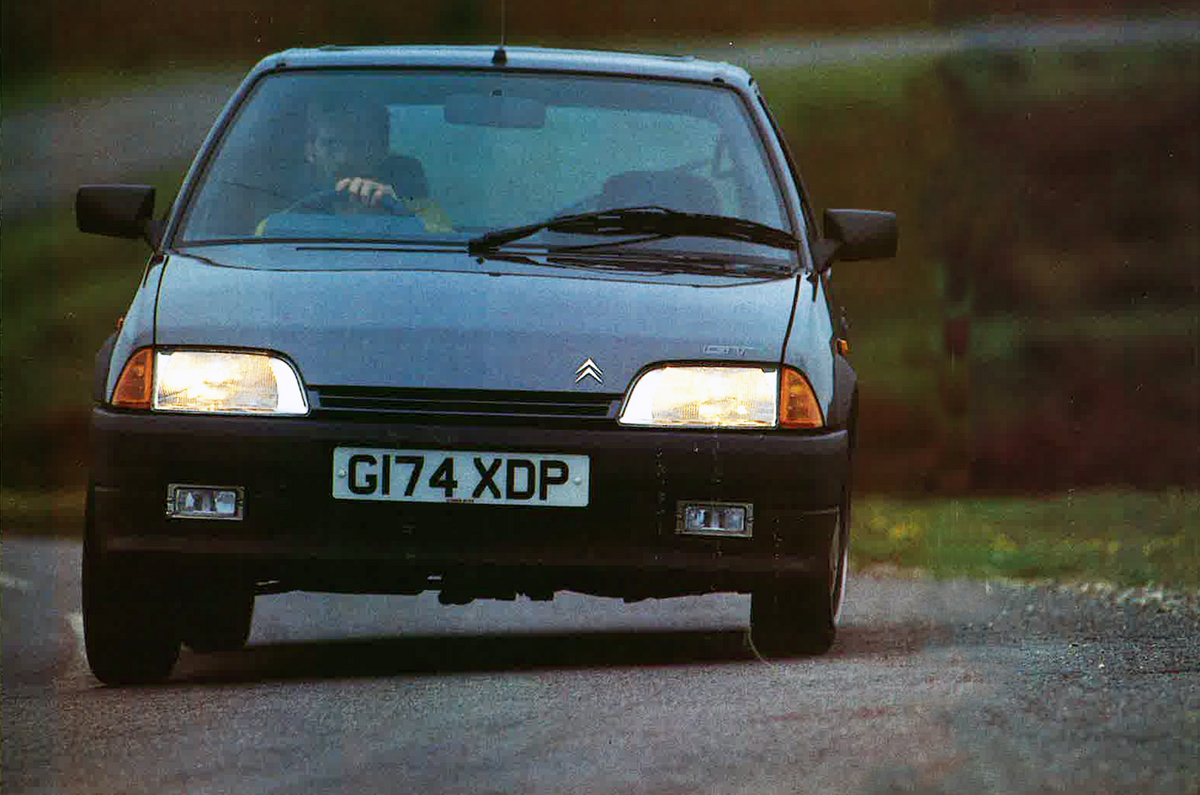 Throwback Thursday 1989 Citroen Ax Gt5 First Drive Autocar