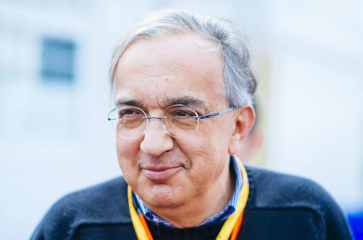 Sergio Marchionne Paris motor show