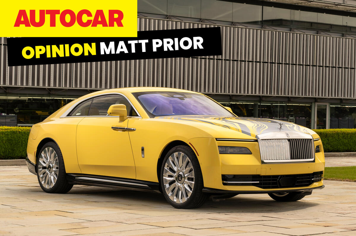 matt prior opinion rolls royce spectre