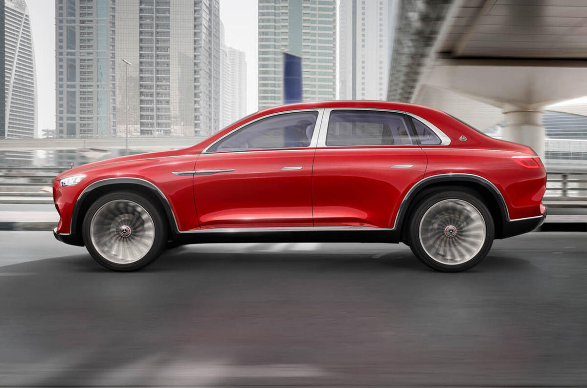 Mercedes Maybach Vision Ultimate Luxury Electric Suv Concept
