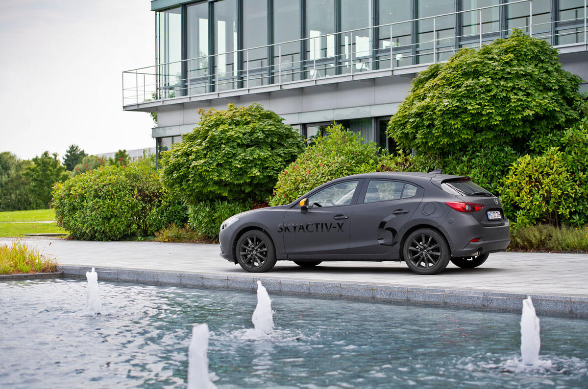 Mazda 3 Skyactiv-X 2019 prototype review