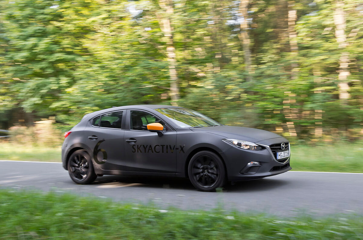 Mazda 3 Skyactiv X 2019 Prototype Review New Compression