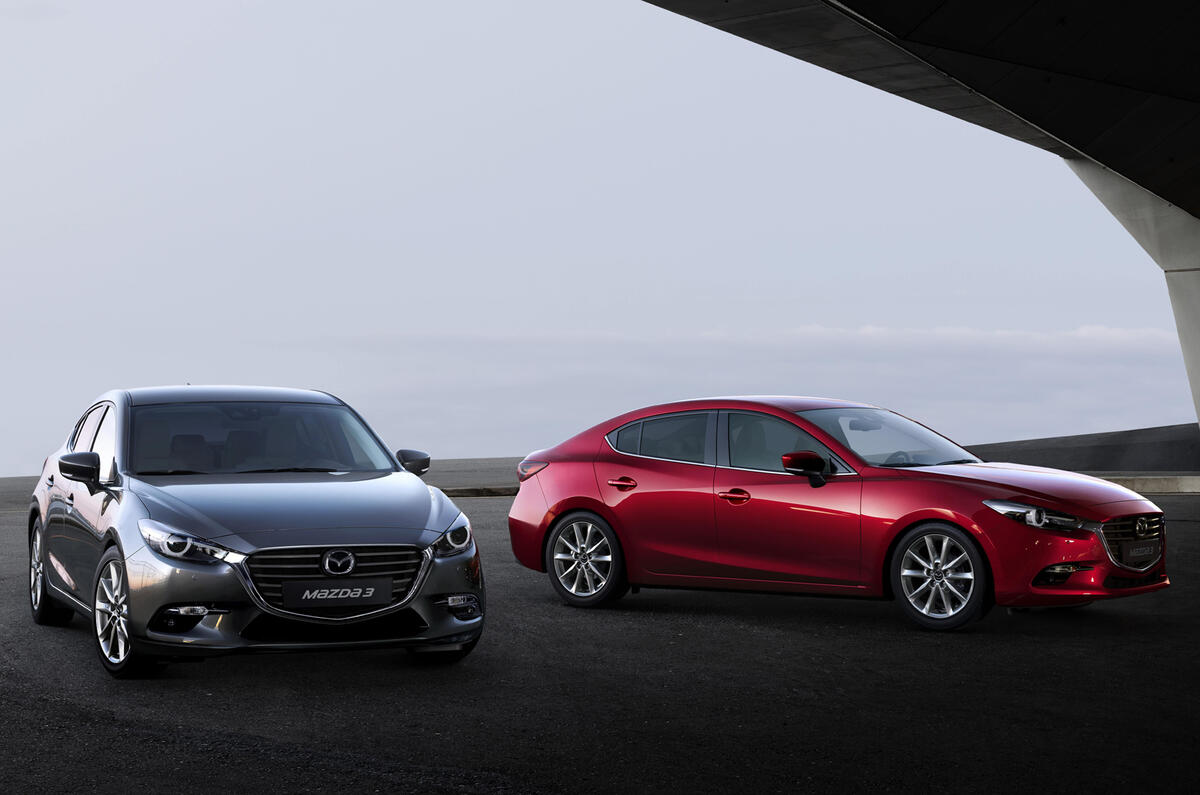 Facelifted Mazda 3 revealed