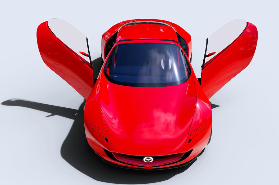 Mazda Iconic concept doors open