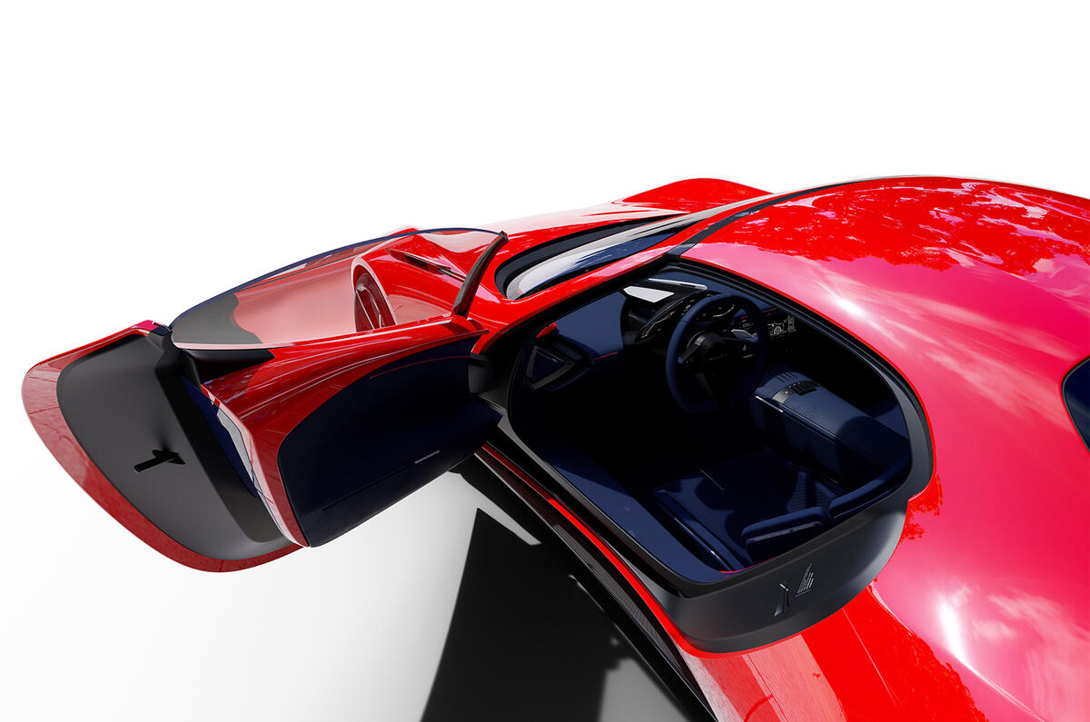 Mazda Iconic concept open door