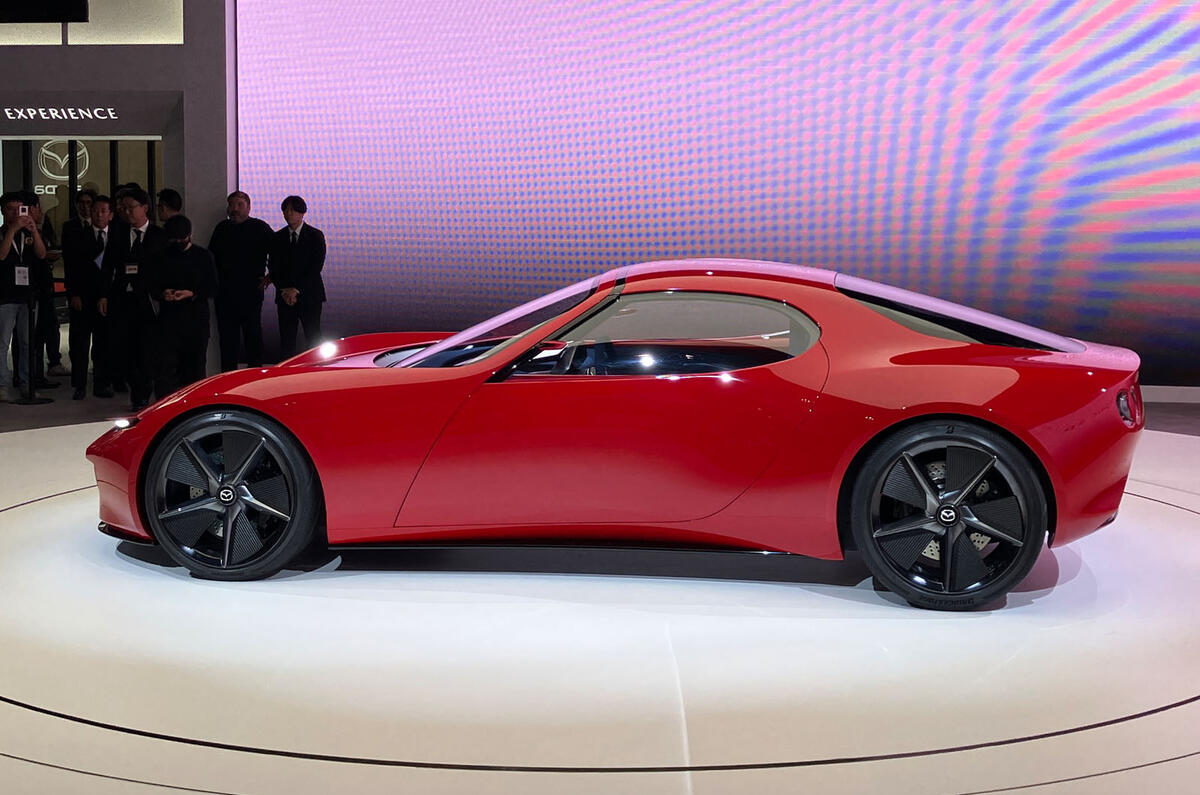 New Mazda concept previews rotaryelectric MX5 replacement Autocar