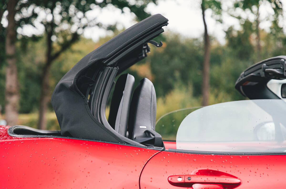 Britain's Best Car Awards 2020 - Mazda MX-5 roof