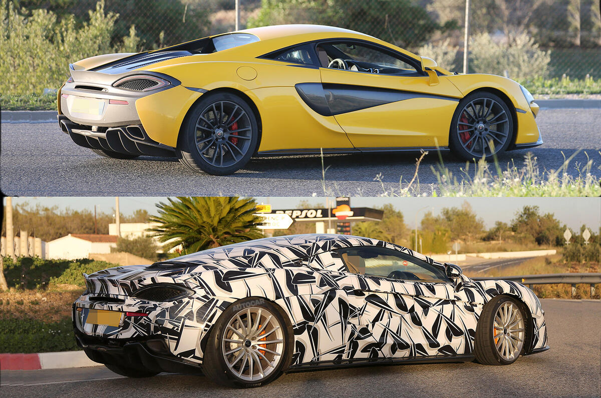 2016 Mclaren 570s Gt First Spy Pictures Autocar