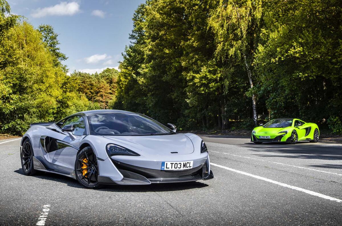 Mclaren 600lt On Track At The Hungaroring In 592bhp
