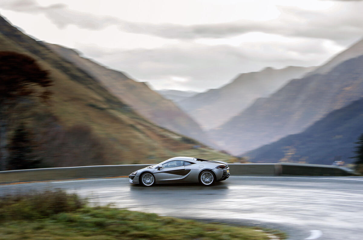 McLaren 570S 1900 mile road trip Autocar