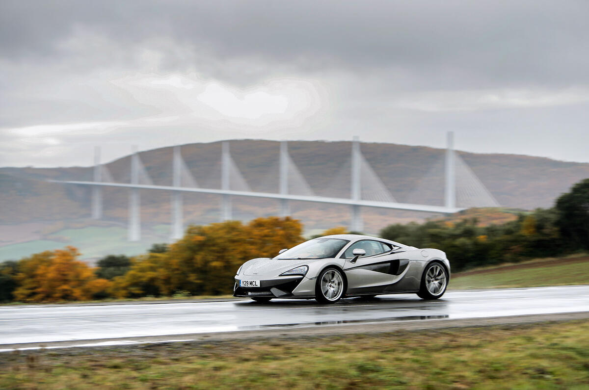 McLaren 570S 1900 mile road trip Autocar
