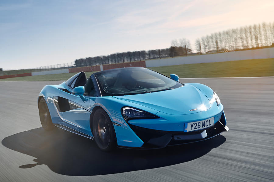 2017 McLaren 570S Track Pack now available with Spider