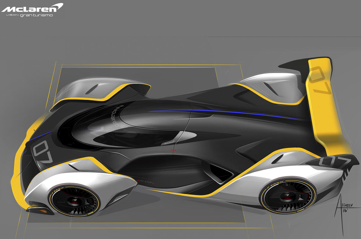 1134bhp Virtual Mclaren Concept To Make Video Game Debut Autocar
