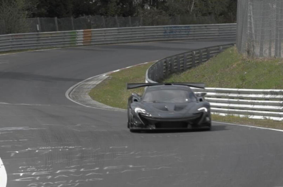 Mclaren P1 Lm Smashes Nurburgring Production Car Lap